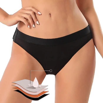 Menstrual Chilotei Pentru Femei 4-Strat etanș Reutilizabile Pantaloni Catarame Laterale Slip Plus Dimensiune Boxeri 3XL4XL Lenjerie