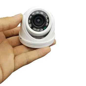 Uvusee Camera CCTV 960H 1200TVL HD 12LEDs IR-CUT 3.6 mm rezistent la apa Armura Mini Dome de Supraveghere Camera de Securitate