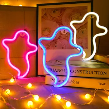 Noile LED-uri de Halloween, multi-color fantomă lumini de neon de modelare lumini bar, club de noapte ktv loc de petrecere crearea de atmosfera