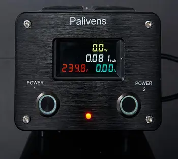 NOUL model 2 drum comutator 3000W 15A Palivens P20 audio dedicat putere filtru purificator de protecție la trăsnet priza