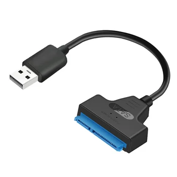 SATA la USB 3.0 / 2.0 Cablu de Până la 6 Gbps pentru 2.5 Inch HDD Extern Hard Disk SSD SATA 3 22 Pin Adaptor USB 2.0 la Sata III Cablul