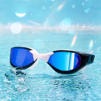 Anti-Ceață HD Înot ochelari de protecție Anti-UV ochelari mari Cadru Silicon Profesional Înot Ochelari pentru Bărbați și Femei