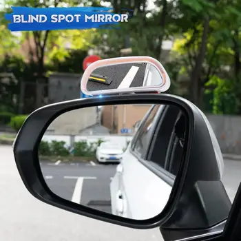 Oglinda de la masina de 360 de Grade, Reglabil Unghi Larg Laterale Spate Oglinzi Blind Spot Snap Siguranță Calea pentru parcare Auxiliara Oglinda retrovizoare