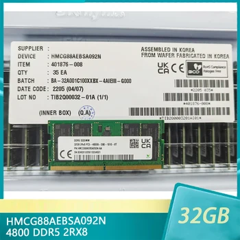1buc Pentru SK Hynix RAM HMCG88AEBSA092N 32GB 32G 4800 DDR5 2RX8 4800B Notebook-uri de Memorie