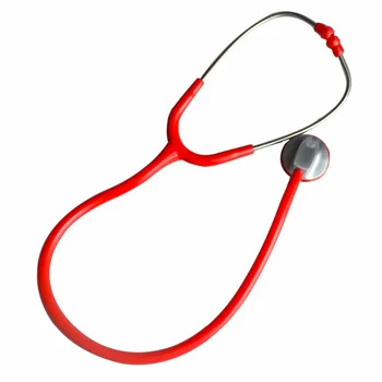 Profesional Singur Cap Stetoscop Rata De Inima Auzit Diagnostica Roșu