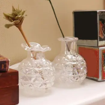 Mici Păpuși Vaza Portabil Miniatura Ghiveci Robust Rafinat In Miniatura Vaza De Flori De Simulare Oală