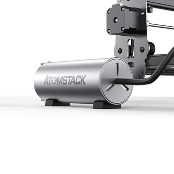 ATOMSTACK Laser Taiere/Gravura Asistata cu Aer Accesorii debit de Aer Ridicat 10-30L/min pentru a Elimina Fum și Praf și Ușor de instalat