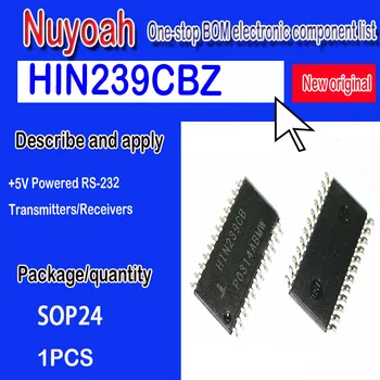 Inițial la fața locului interfață chip HIN239CB HIN239CBZ SOP24 +5V Alimentat RS-232 Emițătoare/Receptoare
