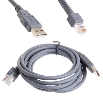 2M Simbol Scanner de coduri de Bare USB Cablu LS1203 LS2208 LS4208 LS3008 CBA-U01-S07ZAR Dropship