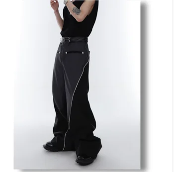 X03806 Moda Pantaloni pentru Bărbați 2023 Pista de Lux celebru Brand de Design European petrecere stil de Îmbrăcăminte pentru Bărbați
