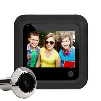 2.4 inch usa videoclip 300000 de pixeli gaura pulii de Vizualizare video de ochi soneria Smart home camera în aer liber monitoriza vizual usa