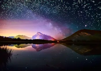 cerul de noapte râu de munte fundaluri Calculator de Înaltă calitate de imprimare pitoresc studio de fotografie de fundal
