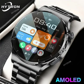 HYTRON apelare Bluetooth Ceas Inteligent Bărbați HD Complet Tactil Brățară Sport NFC Impermeabil Personalizat Dial Bărbați SmartWatch Pentru Android IOS