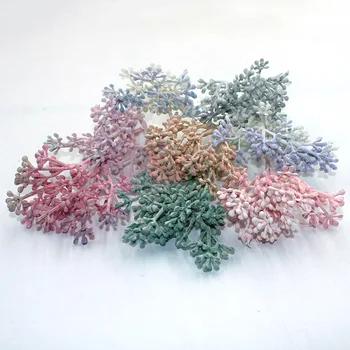 Noi 6pcs mini iarbă artificială plante artificiale flori de nunta decor de Crăciun idei cadouri album ghirlanda artifici
