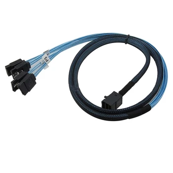 Mini SAS HD36P SFF-8643 Să 4XSATA Plastic Cablu de Date Server de Transmisie Cablu Mini SAS Cablu Adaptor
