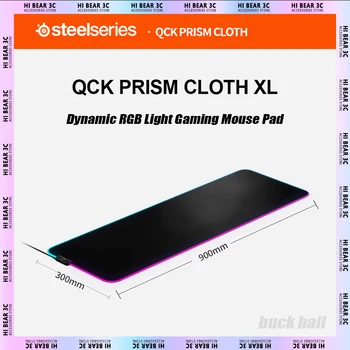 Steelseries Qck Gaming Mouse Pad Dinamic RGB Lumina Lavabil Buna Lockrand Îngroșa Pc Gamer Masă Pad Anti-Alunecare Fps Apex Csgo