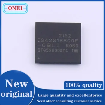 1BUC/lot Chip Nou original IS42S16800F-6BLI IC DRAM 128mb, aceasta în PARALEL 54TFBGA
