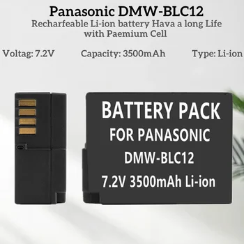 1-5pacote3,5ahkompatibelmitpanasonicDMW-BLC12,DMW-BLC12E,DMW-BLC12PP und panasonic lumix DMC-G85,DMC-FZ200,DMC-FZ1000Battery