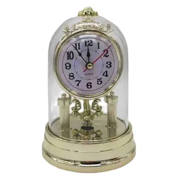 Stil European Mut Ceas Retro Ceasuri De Alarmă Cronometru Ceas De Masa Pentru Camera De Zi, Birou Decor De Birou Ceas De Ceas Cadouri