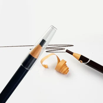 Pen moale duckbill trage linie creion sprancene rezistent la apă și sweatproof naturale durată non-pete non-decolorare