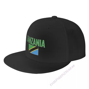 TANZANIA Flag Margine Plat Șapcă de Baseball Respirabil Reglabil Bărbați Femei în aer liber Hip Hop Pălărie Pentru Cadou