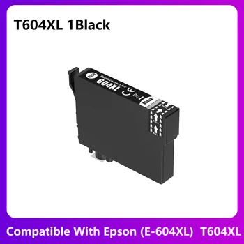 1X Negru T604XL Compatibil Cartuș de Cerneală Epson pentru EpsonXP-2200 2205 3200 3205 4200 4205 WF-2910 2935 2930 2950DWF Printer