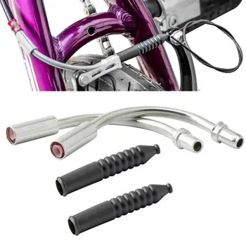 1 Set de Frână Taitei Ghid de Cablu Îndoiți Conducta de Tub Mâneci Protector V Tăiței de Frână Piese de Bicicletă Kit de Înlocuire pentru Mountain Bike