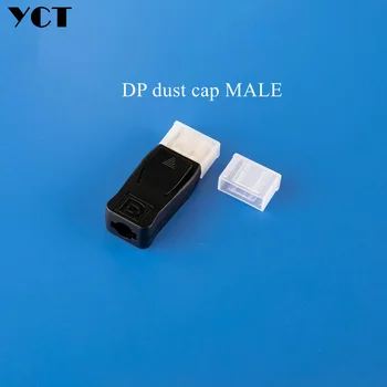 1000pcs DP sex masculin dop de praf, indiferent de direcția PE material DisplayPort mufă dust cover capac de transport gratuit