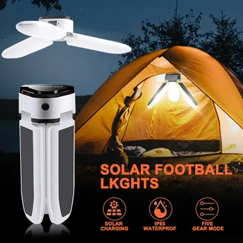 60 a DUS Solar Camping Lumini în aer liber USB Reîncărcabilă Bec Portabil Pliabil Lampa de Tabără, Drumeții Cort de Urgență Felinar Lumina