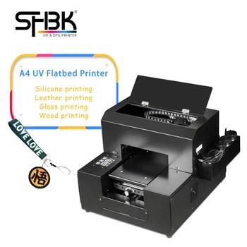 Tv cu imprimanta UV cu multi-funcție de dimensiune A3 LED UV de răcire pentru breloc/card/telefon mobil caz/T-shirt de imprimare